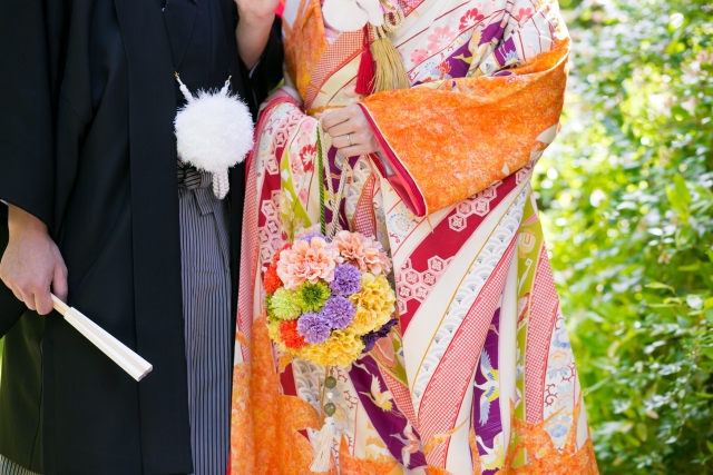 Wedding kimono on sale