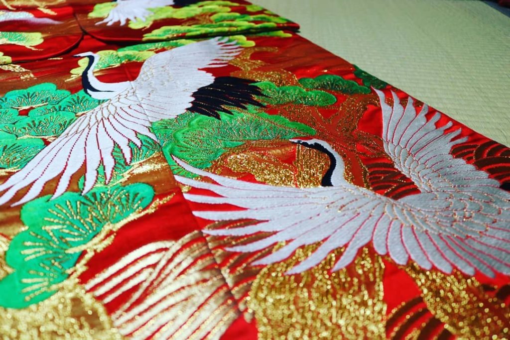 uchikake japanese kimono wedding